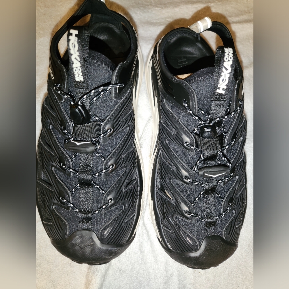 Hoka Black and White Shoes - Picture 2 of 5